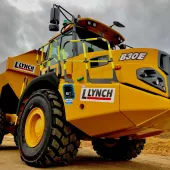 Bell B30E articulated dumptruck