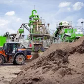 CDE trommel fines recycling plant