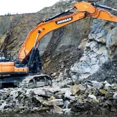 Doosan DX490LC-5 excavator