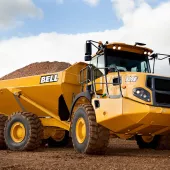 Bell B30E articulated dumptruck