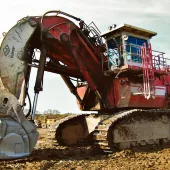 O&K RH120C face shovel