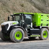 JCB mobile hydrogen refueller