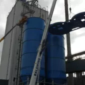 Concrete silo