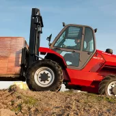 Manitou forklift truck