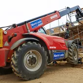 Manitou telehandler