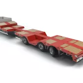 Nooteboom semi-low-loader 