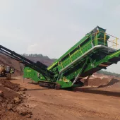 McCloskey have established a new manufacturing operation to build machines like their their flagship S190 screener in India
