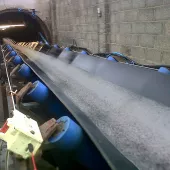 Conveyor fitted with Smiley Monroe's King Rollers