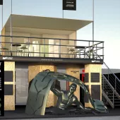 Smiley Monroe's stand