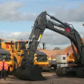 Volvo machines for Tudor Griffiths Group