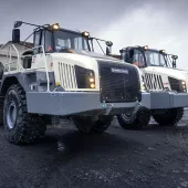 Terex TA300 and TA400 articulated haulers