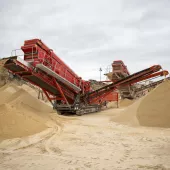 Terex Finlay machines at Barnsdale Bar Quarry