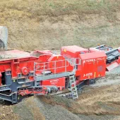 Terex Finlay J-1175 jaw crusher