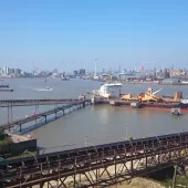 Wharf on the Thames