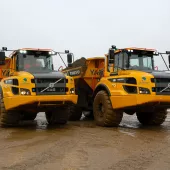 Volvo A30G dumptrucks