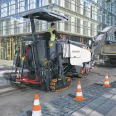 W100Fi cold asphalt milling machine