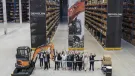 The official opening of Develon’s new Parts Distribution Centre (PDC) in Boom, Belgium