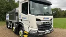 One of Cemex’s new DAF XD 410 eight-wheel tippers