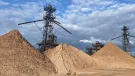 Arclid Quarry, in Bathgate, which produces industrial sand. Photo: BGS © UKRI