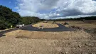 Construction of the new access road at ARA’s sand quarry on the Surrey-Hampshire border 