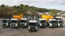 East Kent Recycling have taken delivery of 23 new trucks supplied by Volvo including FL, FE, and FMX models