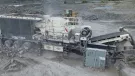 The new Cedarapids CRH5064 portable horizontal-shaft impactor (HSI) plant